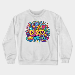 Disco Doodles Crewneck Sweatshirt